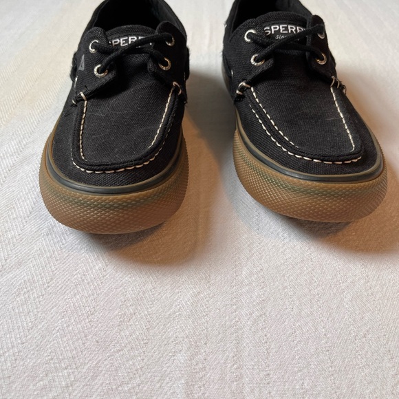 Mens Black Sperry Top Siders - Picture 3 of 4
